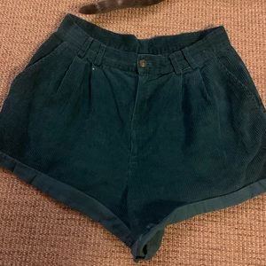 vintage corduroy shorts